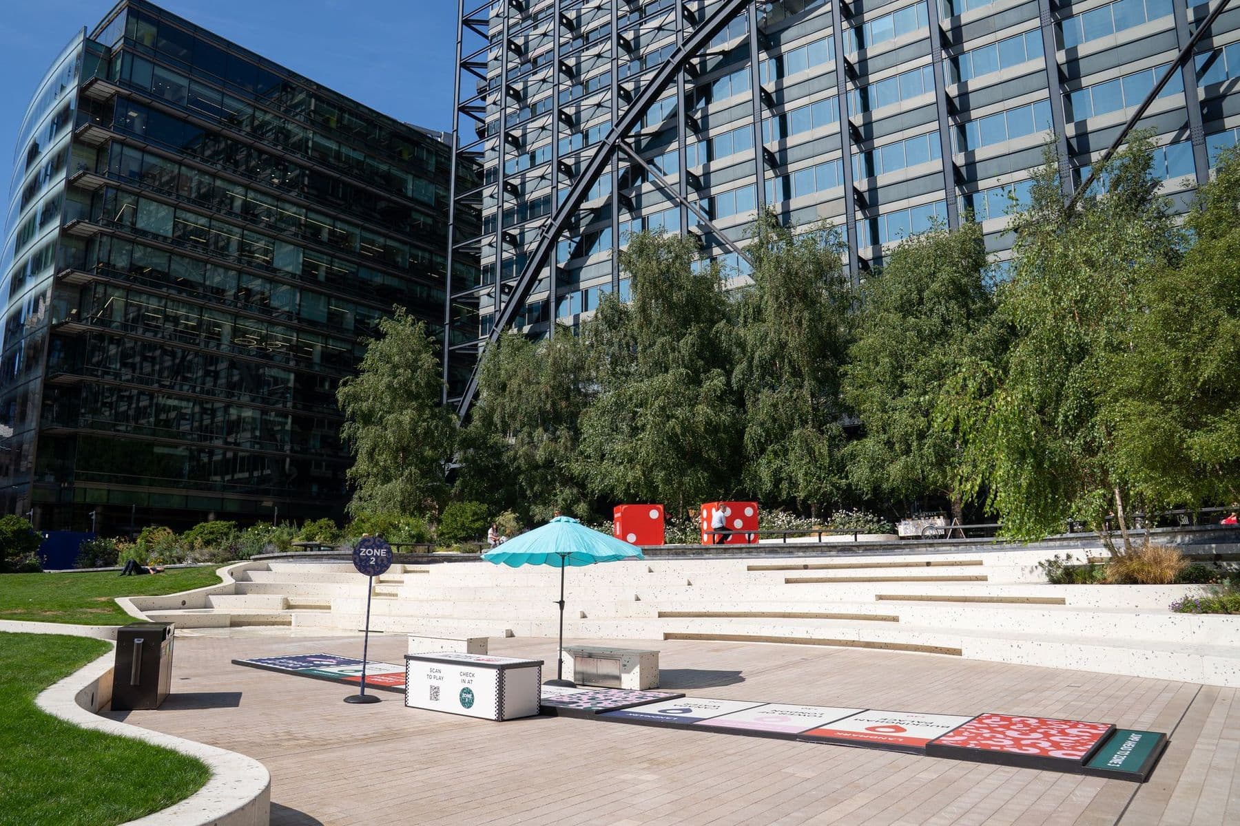 Finalo lenta Exchange Square aikštėje