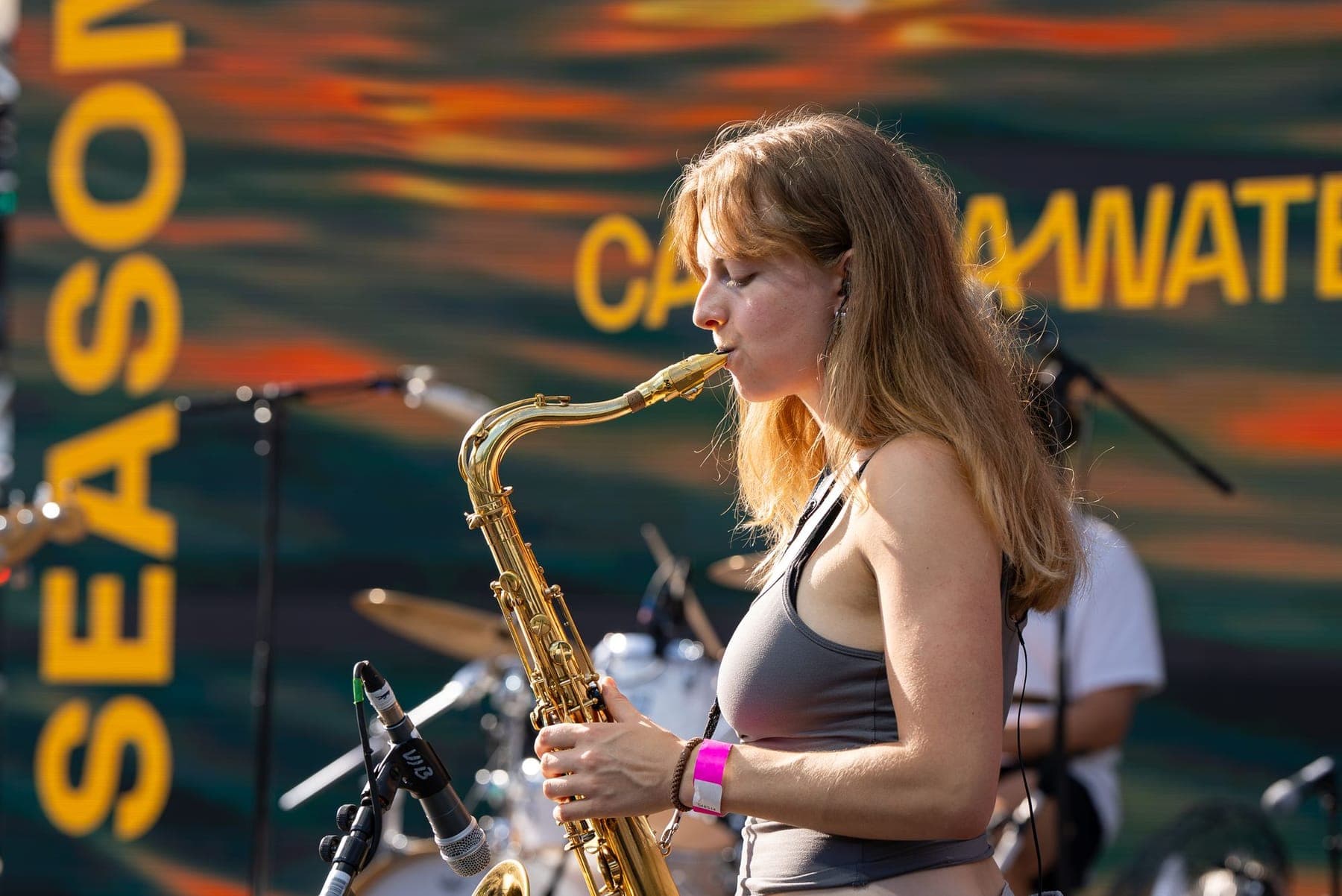 Saksofonas – „Round the Dock“ – šešių savaičių vasaros festivalis