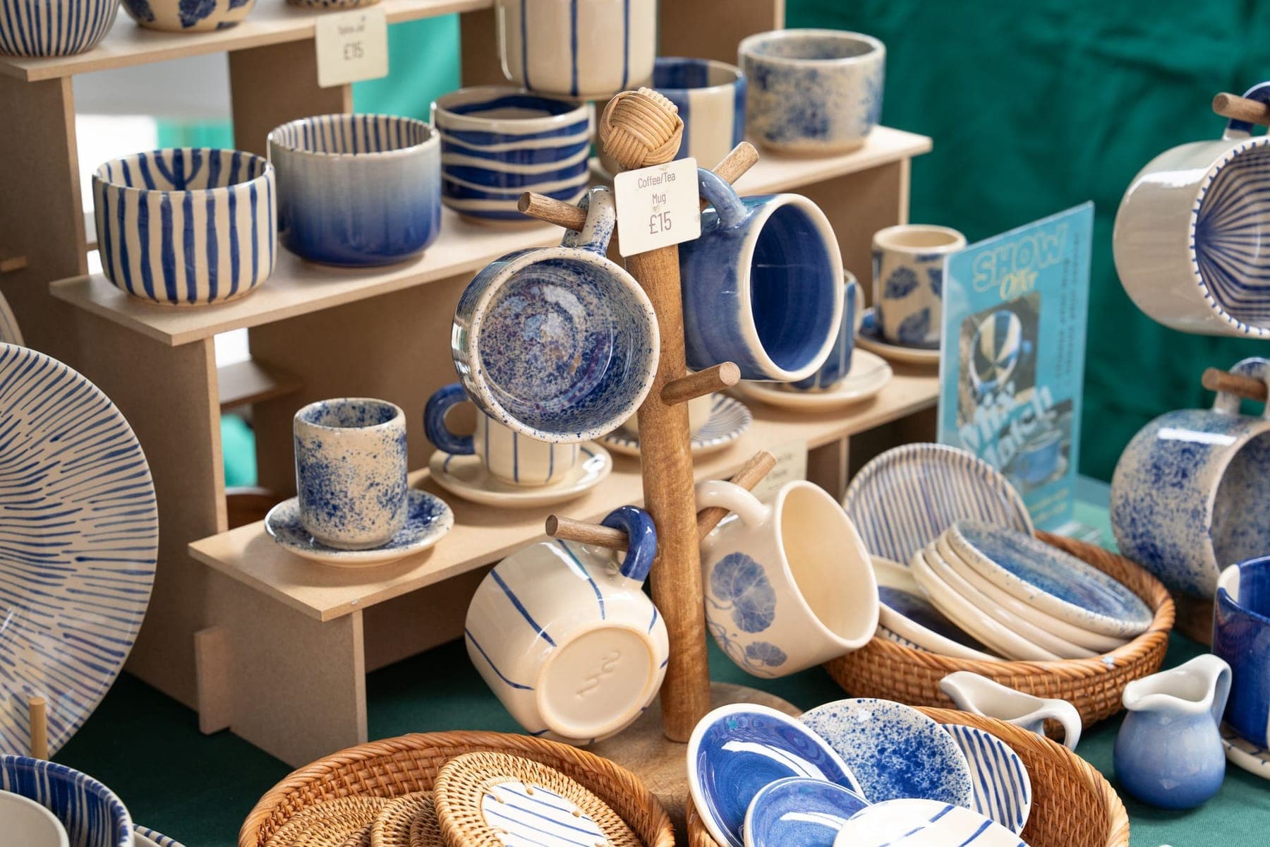 Rankų darbo keramika – „Craft & Flea“ ir vasaros turgūs prie Canada Dock